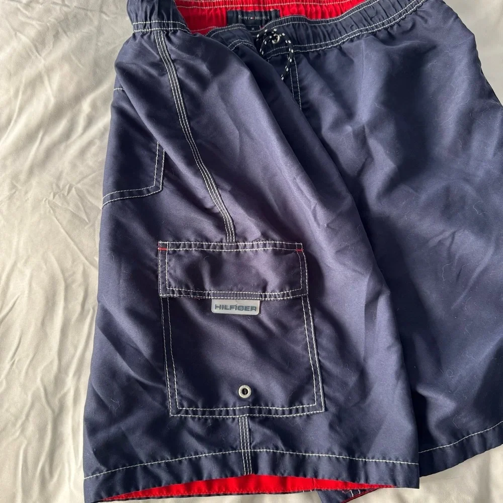 Men’s Tommy Hilfiger Navy Blue Swim Trunks